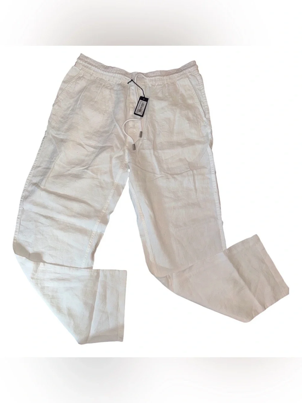 🔥 $340 Vilebrequin Linen Regular Fit Drawstring Pants Men’s Size XL 🔥